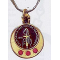 Custom Service Award Emblematic Pendant